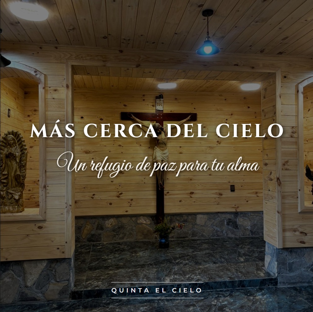 Donde el cielo se toca con las manos